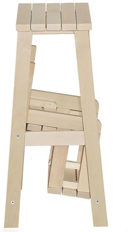 Табурет- стремянка лак от фабрики Mebelik