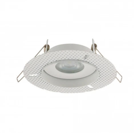 Встраиваемый светильник под гипсокартон IP54 Nowodvorski Echo White 8371 (220V, круглые)