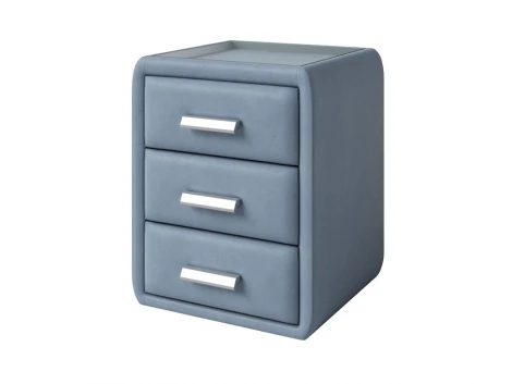Тумба Soft Mebel (Ткань: Микровелюр Manhattan Тихий океан) PROxSON 51x48 2049902