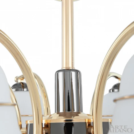 Подвесная люстра Arte Milano Florentia-1240 301240/6 Bk/Gd (220V, на цепи)