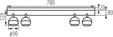 Спот Kanlux GALOBA 33680 (220V)