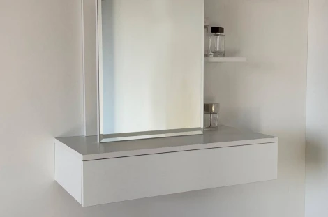 Трюмо Мария Mebelson (ЛДСП/Светлое дерево) арт.STM-01.2552