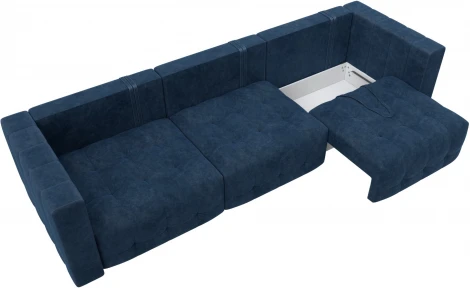 Диван прямой Лига-052 НПБ Лонг Лига Диванов (Велюр) арт.128789