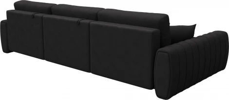 Диван угловой Лига-057 НПБ Лонг угол левый Лига Диванов (Замша) арт.129313L