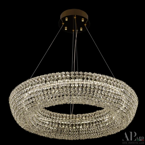 Подвесная люстра светодиодная APL LED Rimini S502.0.60.A.4000.Gold
