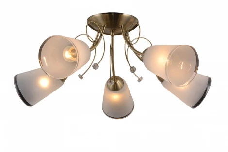 Потолочная люстра Natali Kovaltseva 76058 76058/5C ANTIQUE
