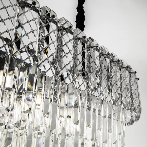 Подвесная люстра хрустальная Modelux MODELUX ML.20210.10 CR