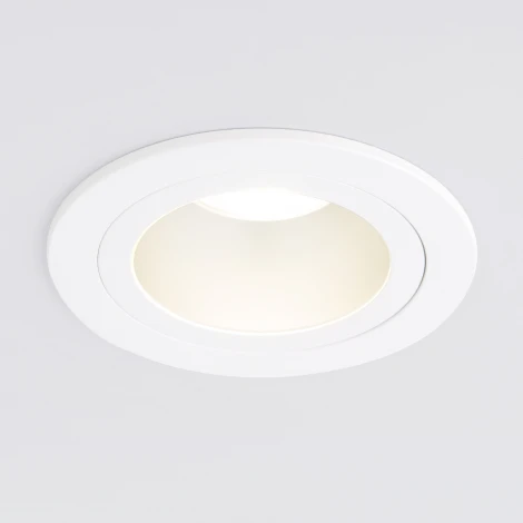 Встраиваемый точечный светильник Elektrostandard 122 MR16 серебро/белый