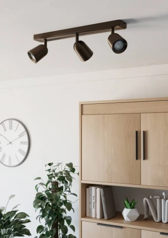 Спот потолочный темно-бронзовый Eglo Camaldoli 901951