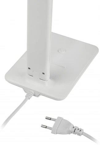 Офисная настольная лампа светодиодная складываемая ЭРА NLED-508-7W-W (220V, выключатель)