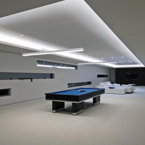 Подвесной линейный светодиодный светильник LSG-01-1-8*103-16-3000-MS Elektrostandard 101-200-30-103 (220V, на тросе)