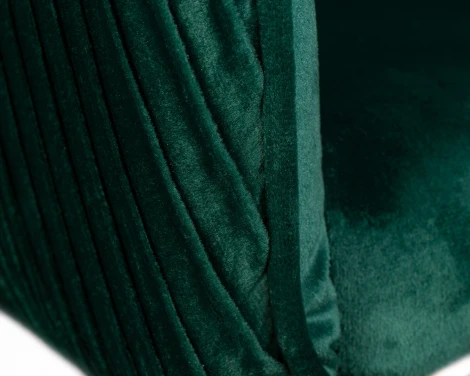 Стул барный DOBRIN DARCY BLACK (зеленый велюр (1922-9))