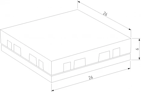 Четырёхсторонний соединитель Elektrostandard Flat Magnetic для накладного шинопровода чёрный 85003/00 (48V)