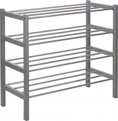 Комплект обувниц Атлас серый (2 шт) Mebelik арт.008710