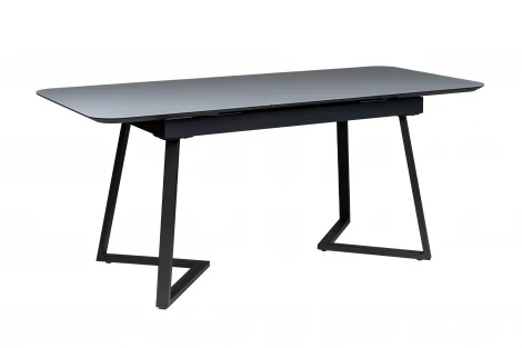 Стол Роналдо 120-150 Automatic Dark matte glass