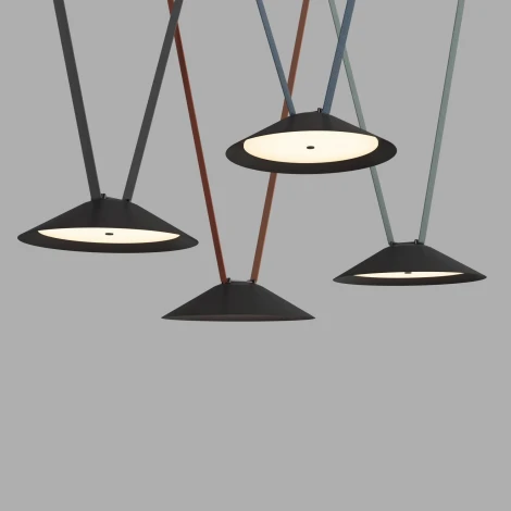 Трековый светильник 48V Denkirs Belty Flow DK5565-BK (LED)