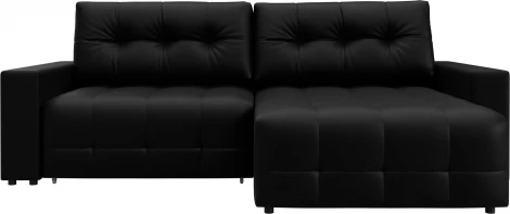 Диван угловой с полками Лига-053 НПБ Лига Диванов (Экокожа) арт.128943