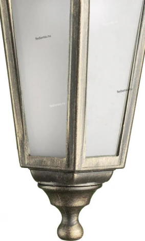 Настенный фонарь уличный Arte Lamp Zagreb A1216AL-1BR