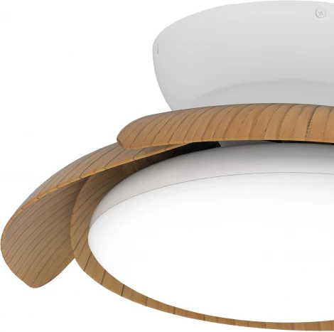 Потолочная люстра светодиодная с вентилятором Mantra Aloha 8234 (регулировка яркости, 220V, пульт управления, круглые)