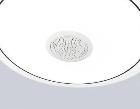 Потолочный светильник круглый светодиодный с пультом (Bluetooth-динамик, Ночной режим, С таймером) Ambrella Orbital FZ710