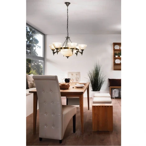 Подвесная люстра Eglo Marbella 85858 (220V, на цепи)