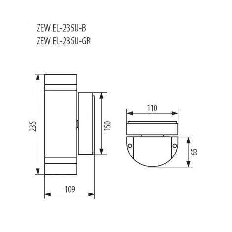 Архитектурная подсветка Zew El 22441 (220V, IP44)