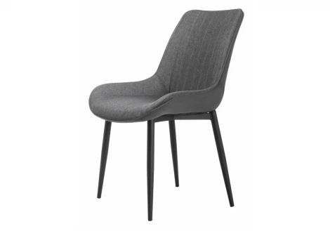 Обеденный стул на металлокаркасе Woodville Seda серый 11234