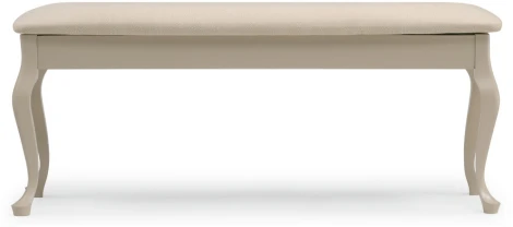 Банкетка Woodville Хиль дуб сонома / ткань бежевая 515159