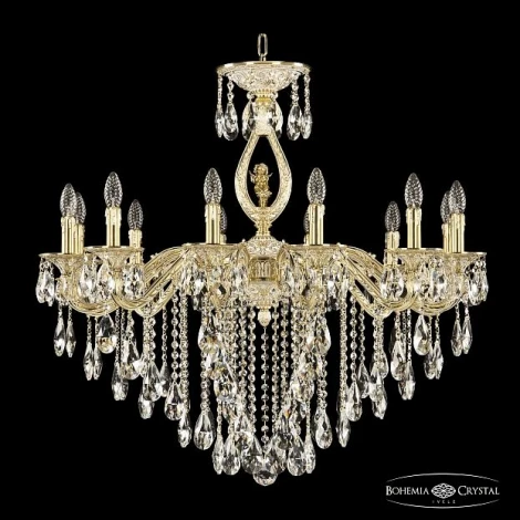 Подвесная люстра Bohemia 1400 71402/12/300 B GW FA3B