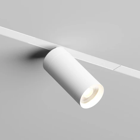 Трековый светильник Denkirs Smart DK8010-WH (LED, 220V, голосовое управление, пульт управления, управление смартфоном, умный дом - Алиса, круглые)