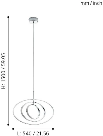 Подвесной светильник Eglo Pausia 97435