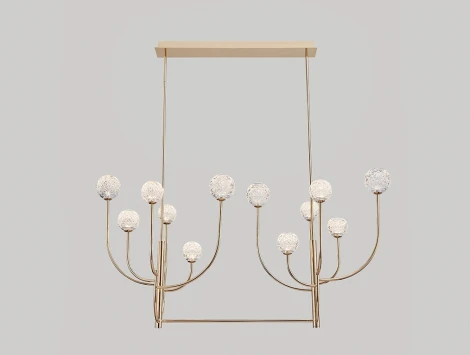 Потолочная люстра Newport 3800 3812/C gold