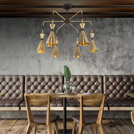 Потолочная люстра на штанге Bogate's Glustin 316/6 (220V)