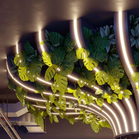 Профиль FANTOM-BENT-W49-TOP-2000 ANOD (Arlight, Алюминий) 046429