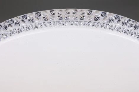 Потолочный светильник круглый Omnilux Biancareddu OML-47707-60 (LED, 220V, пульт управления)