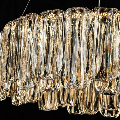 Подвесная люстра светодиодная хрустальная Modelux MODELUX ML.5550.600 CP