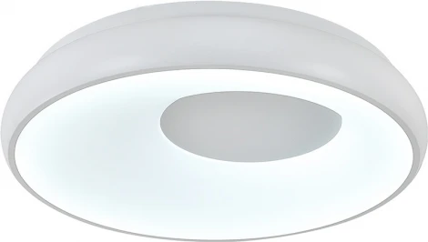 Потолочный светильник круглый (14016/1С White) Indigo Cratere V000152L (регулировка яркости, LED, 220V, пульт управления, круглые)