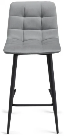 Полубарный стул Notta Чилли К темно-серый / черный 502079