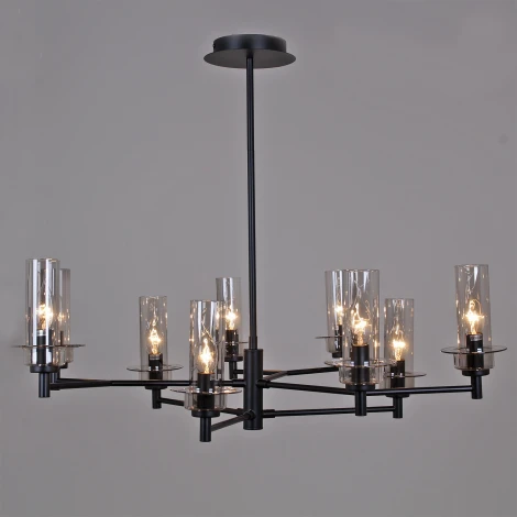 Подвесная люстра штанге ILLUMICO IL2216-9PLS-24