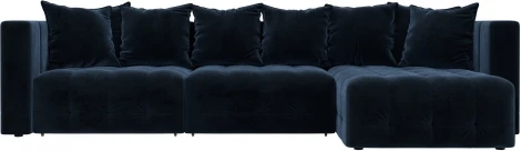 Диван угловой Лига-052 НПБ Лонг угол универсальный Лига Диванов (Велюр) арт.128820