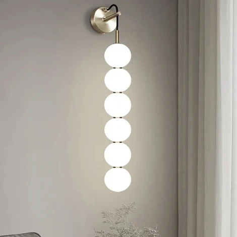 Бра Rocco W L6 ImperiumLoft Rocco-W01 (LED, 220V, шарики, бусы)