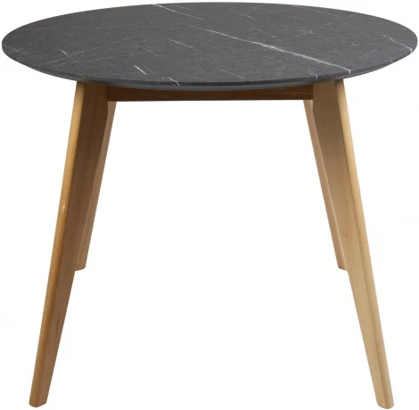 Стол R-Home Лунд круглый д.960 Мрамор Графит