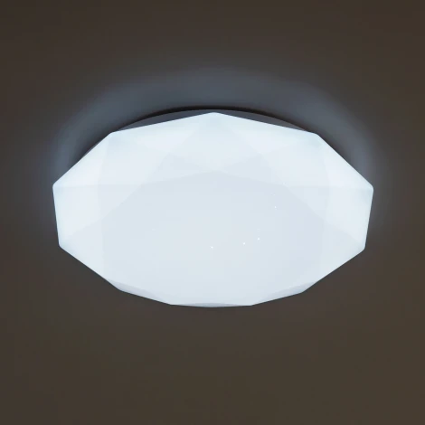 Потолочный светильник RGB круглый Citilux Астрон CL733480G (LED, 220V, пульт управления, круглые)