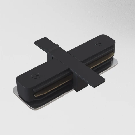 Коннектор прямой Unity встраиваемыйчерный (однофазный) Maytoni Technical TRA002C-11B