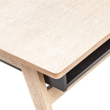 Стол Leset "Сканди" (МДФ,Шпон,Березовая фанера,Березовая фанера,Шпон/Венге) арт.2500000094514