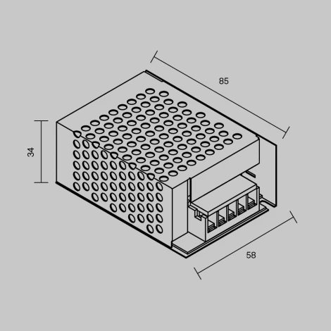 Источник напряжения PSL002 12В 24Вт Maytoni 811005