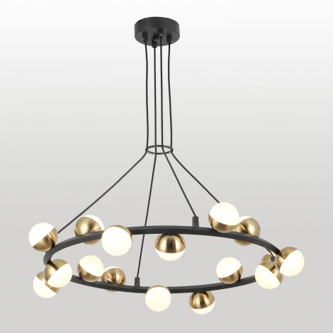 Подвесная люстра Lussole LSP-6046 (220V, на проводе, шарики)