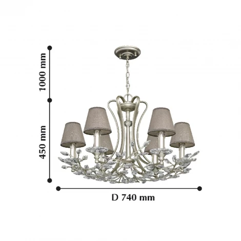 Подвесная люстра Favourite Laurel 2173-6P