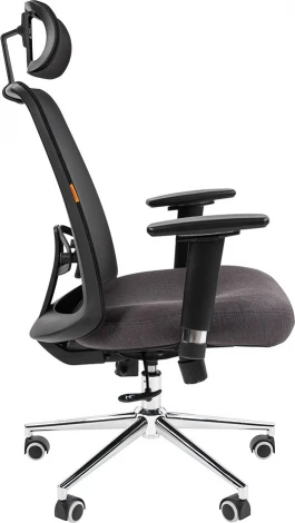 Компьютерное кресло CHAIRMAN 535 LUX (Металл,Пластик,Ткань,Сетка/Серый)