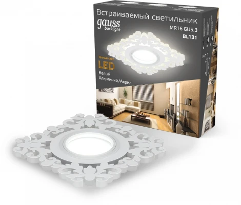Точечный светильник Gauss Backlight BL131